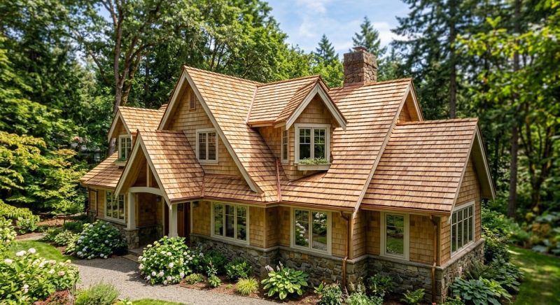 Natural Wood Roof Installation in Leonardtown, MD