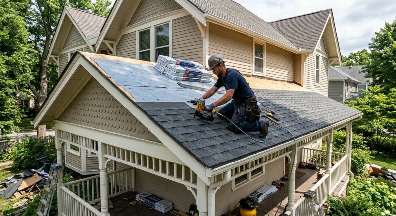 New Roof Installation in Leonardtown, MD