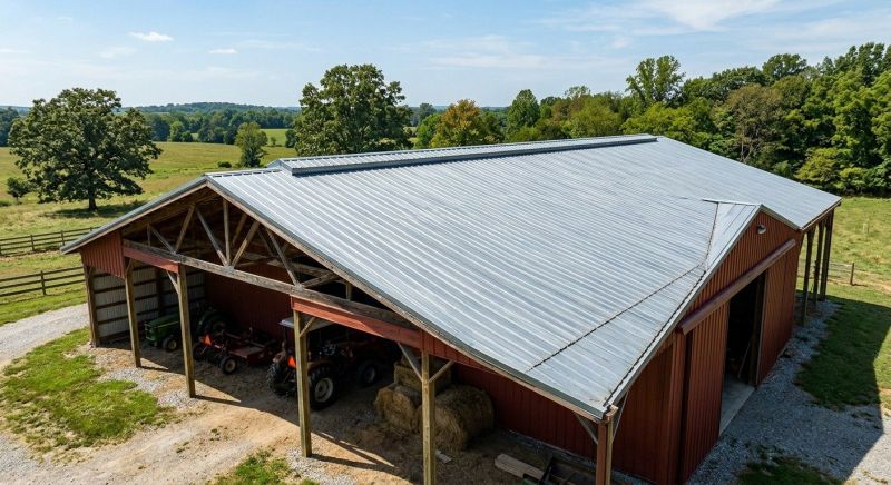 Pole Barn Roof Repair in Prince Frederick, MD