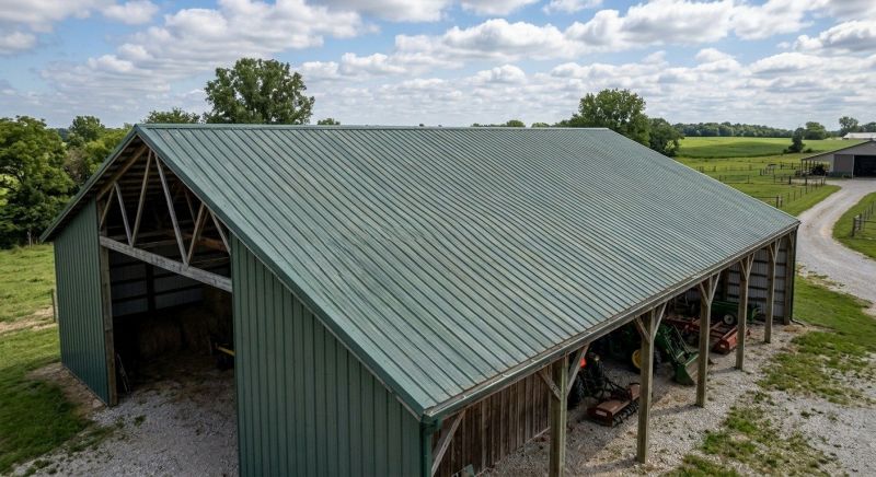 Pole Barn Roof Repair in Prince Frederick, MD