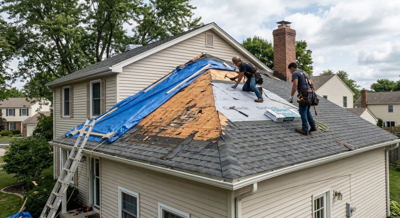 Roof Damage Repair in Calvert County, MD