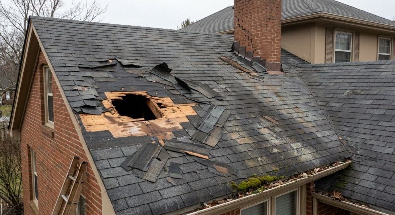 Roof Damage Repair in Colonial Beach, VA