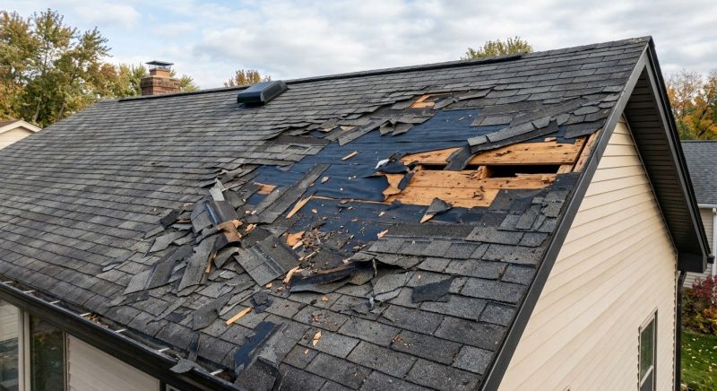 Roof Damage Repair in Colonial Beach, VA