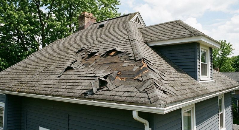 Roof Damage Restoration in Great Mills, MD