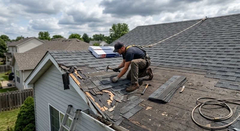 Roof Damage Restoration in Hollywood, MD