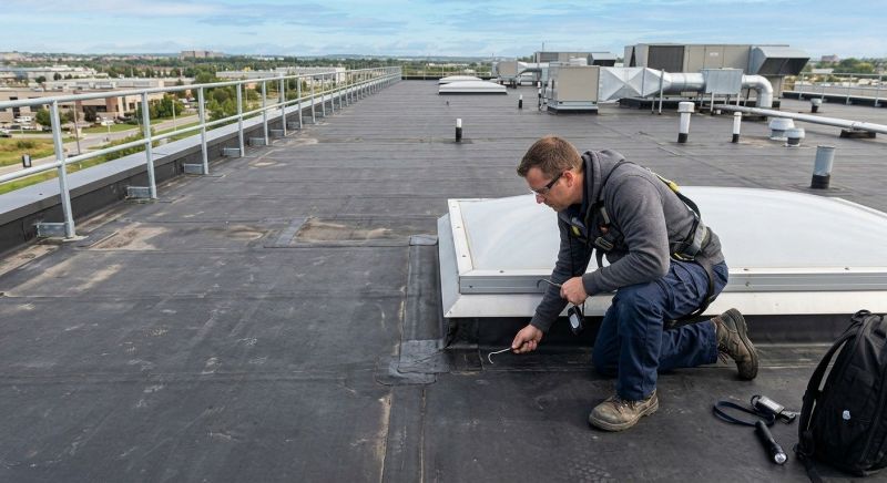 Rubber Roof Inspection in Leonardtown, MD