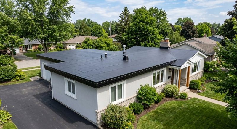 Rubber Roof Installation in Leonardtown, MD