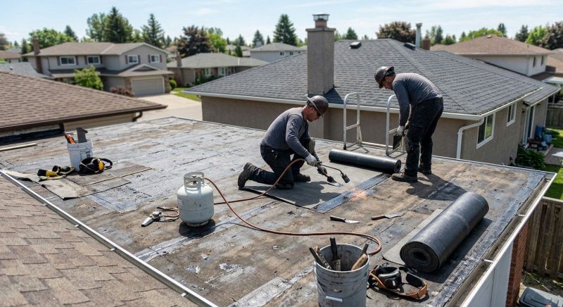 Rubber Roof Repair in Lexington Park, MD