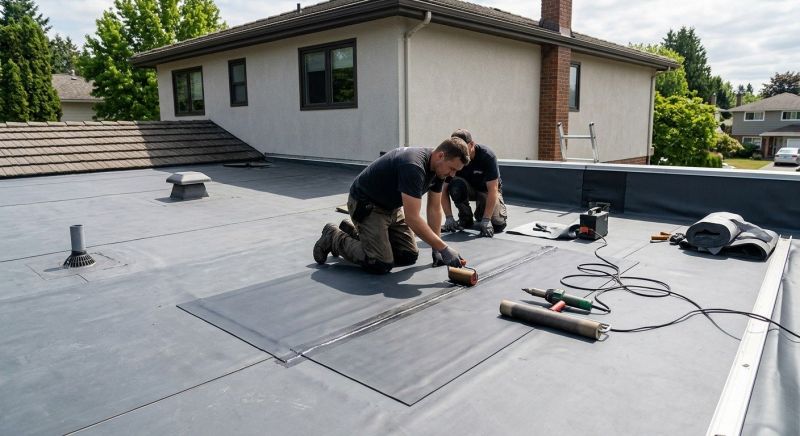 Rubber Roof Repair in Westmoreland County, VA
