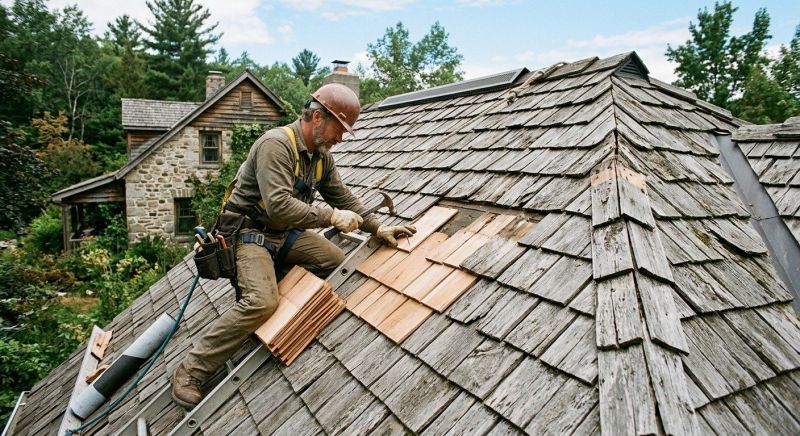 Shake Shingle Repair in La Plata, MD