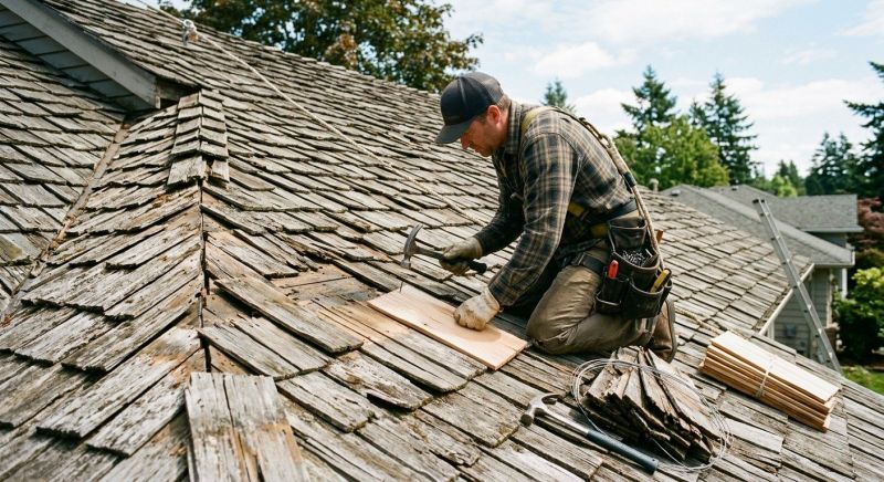 Shake Shingle Repair in La Plata, MD