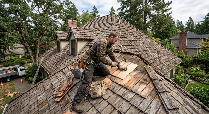 Shake Shingle Repair in Prince Frederick, MD