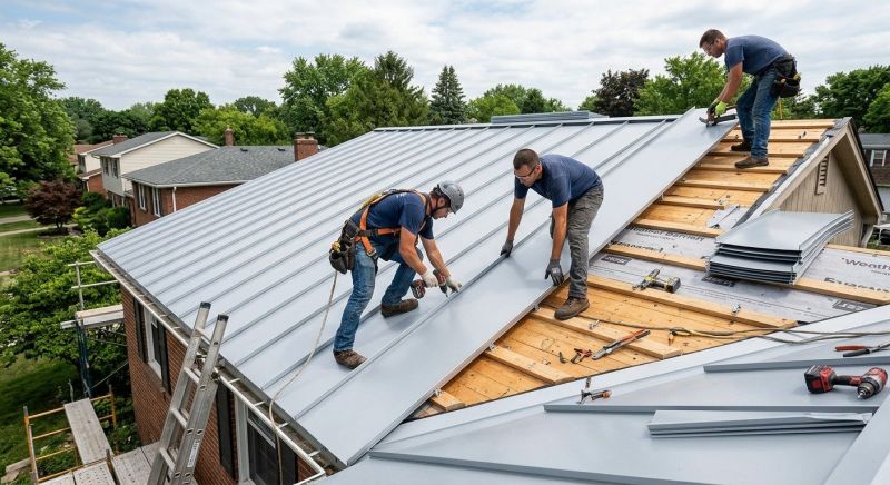 Sheet Roofing Installation in Saint Inigoes, MD