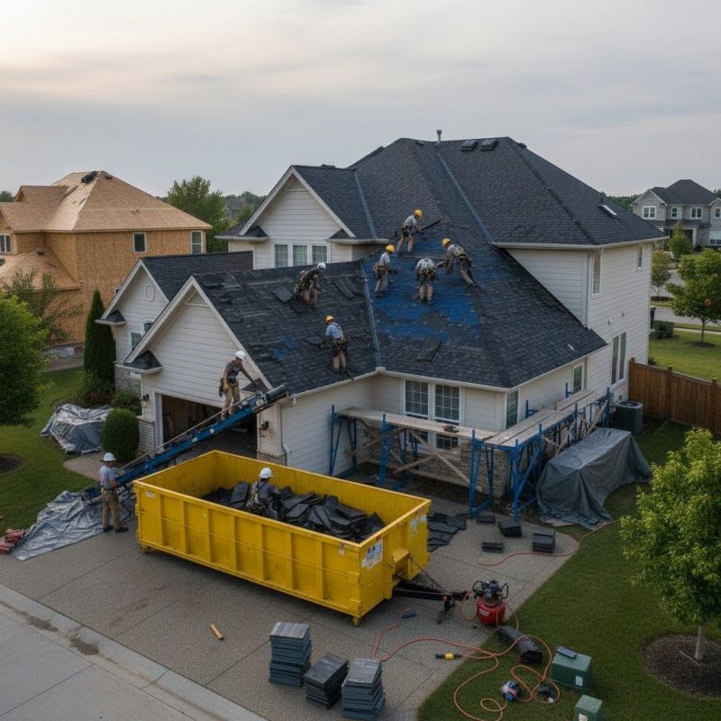 Shingle Roof Replacement in Lusby, MD