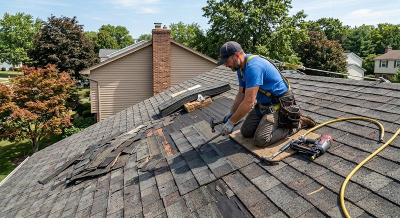 Shingles Repair in Saint Leonard, MD