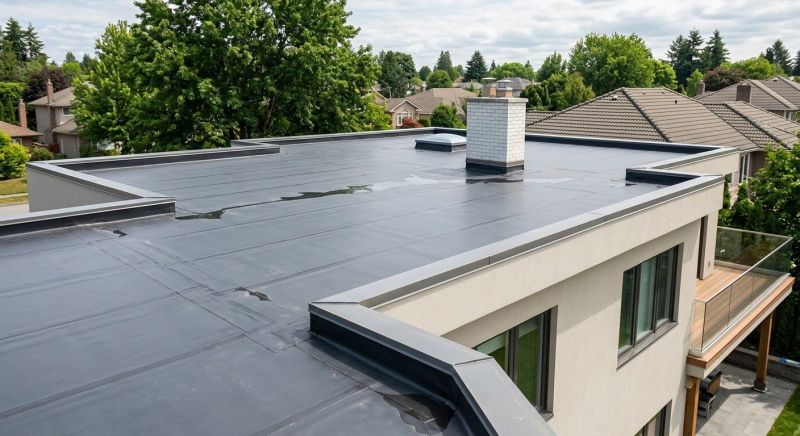 Single Ply Roof Installation in Lexington Park, MD