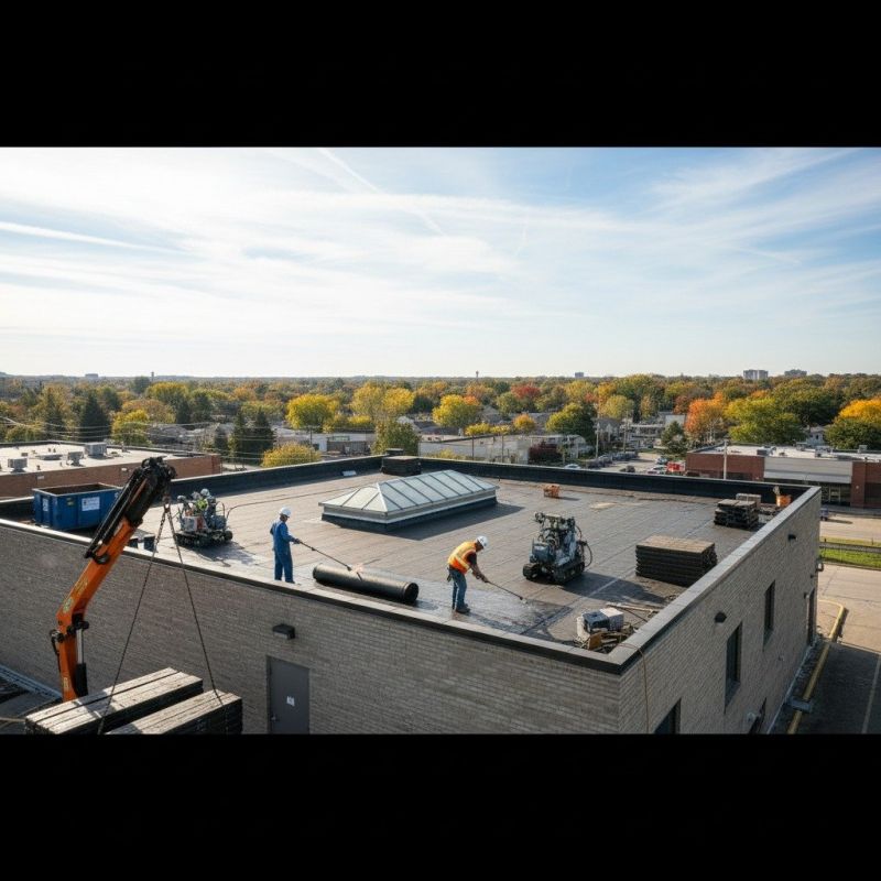 Single Ply Roof Replacement in Hollywood, MD