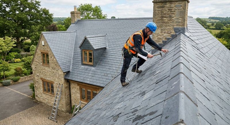 Slate Roof Repair in Lusby, MD