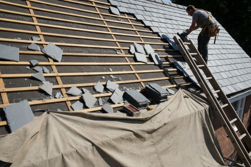 Slate Roof Replacement in Montross, VA