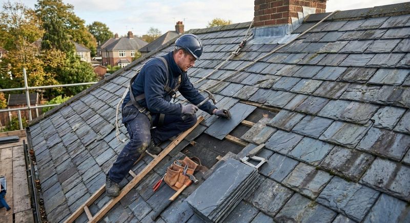 Slate Shingles Repair in Saint Leonard, MD