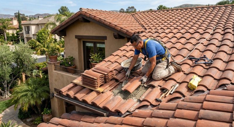 Spanish Tile Roof Repair in Leonardtown, MD