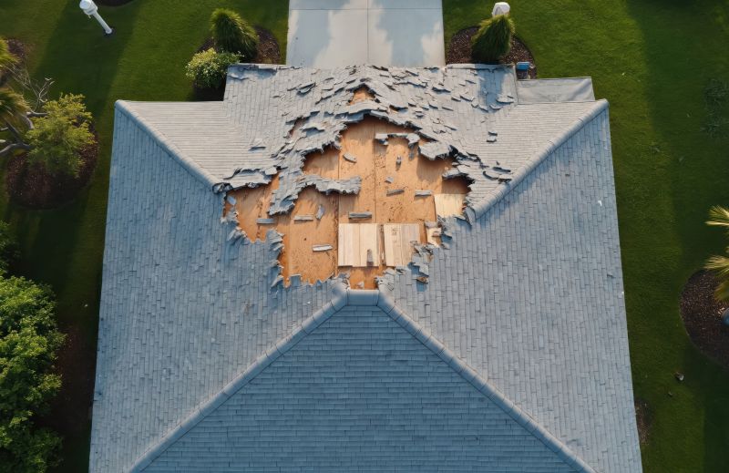 Storm Damage Roof Repair in Kinsale, VA