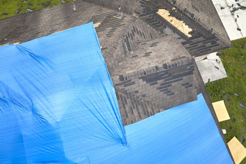Storm Damage Roof Tarping in Leonardtown, MD
