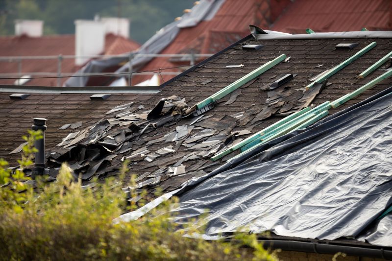 Storm Damage Roof Tarping in Leonardtown, MD