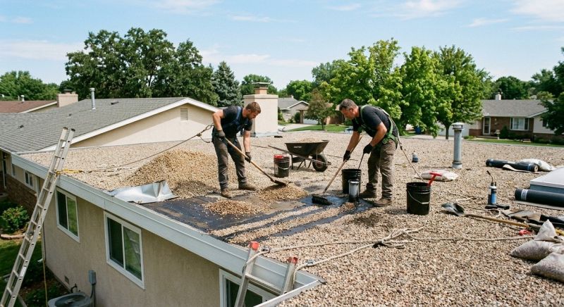 Tar And Gravel Roof Repair in Great Mills, MD