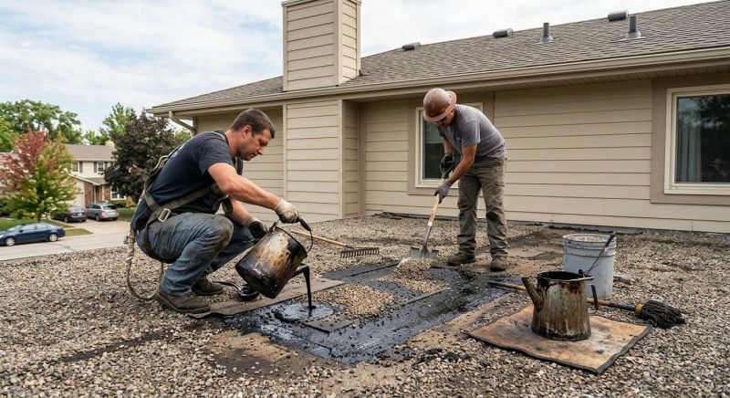 Tar And Gravel Roof Repair in Kinsale, VA