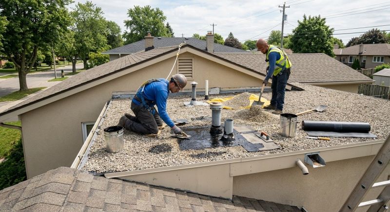 Tar And Gravel Roof Repair in Mechanicsville, MD