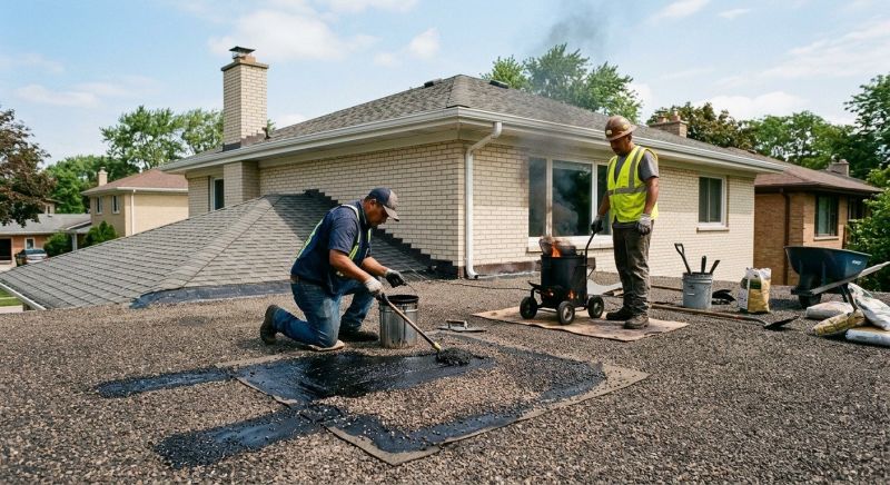 Tar Roof Repair in Huntingtown, MD