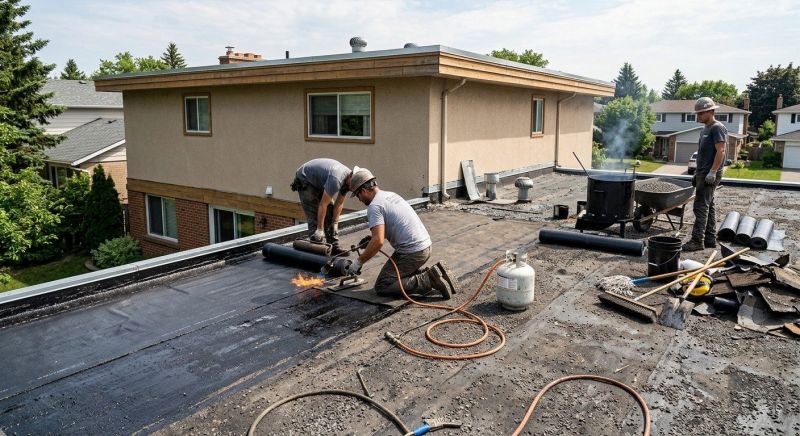 Tar Roof Repair in Mechanicsville, MD