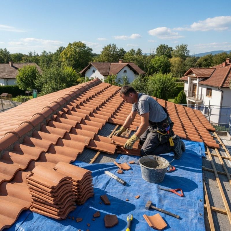 Tile Roof Repair in La Plata, MD