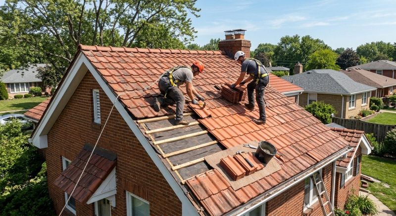 Tile Roof Repair in Saint Leonard, MD