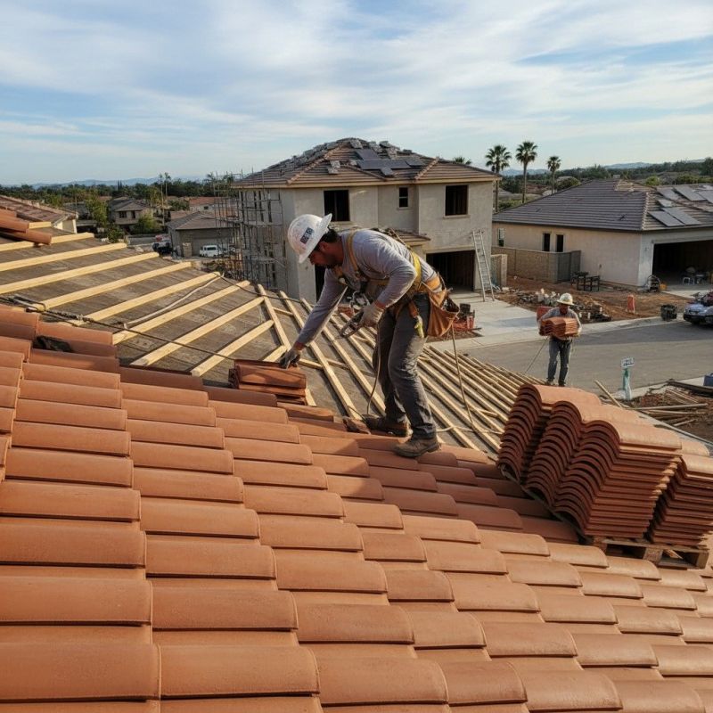 Tile Roof Replacement in Kinsale, VA