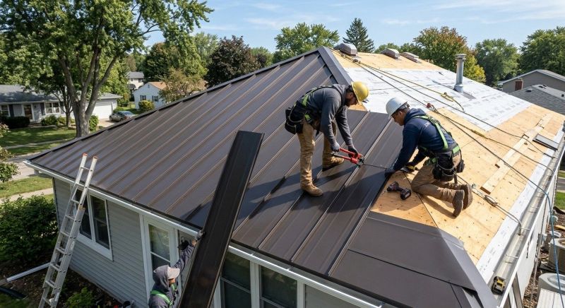 Tin Roof Installation in Prince Frederick, MD