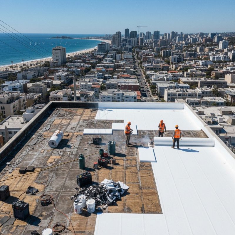 Tpo Roof Replacement in Calvert County, MD