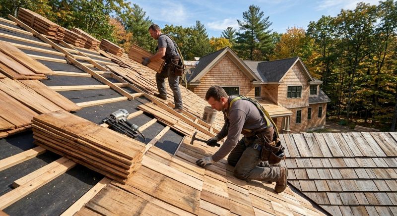 Wood Roofing Installation in Great Mills, MD