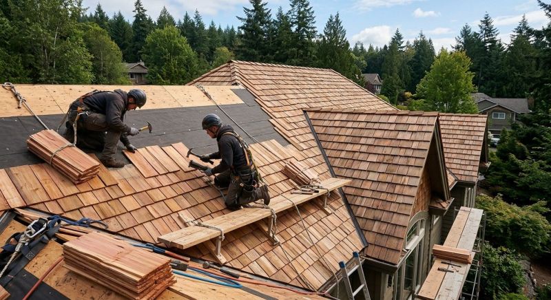 Wood Roofing Installation in Lexington Park, MD