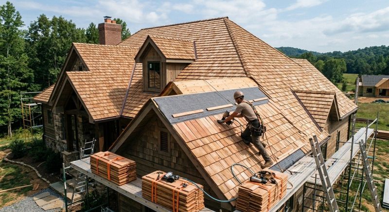 Wood Roofing Installation in Lusby, MD