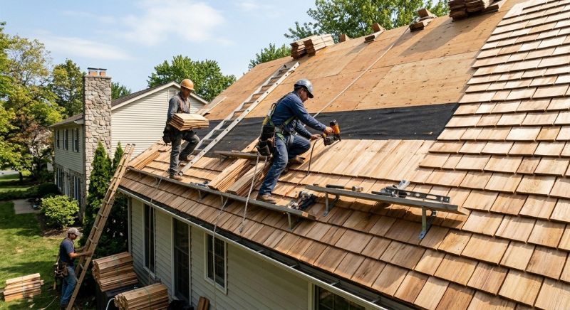 Wood Roofing Installation in Saint Inigoes, MD