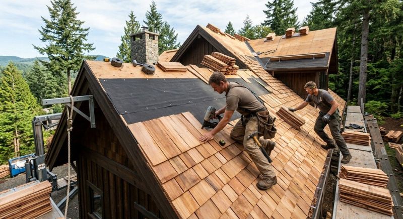 Wood Roofing Installation in Saint Inigoes, MD