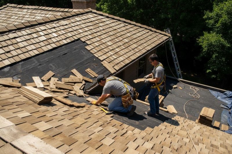 Wood Shake Roof Repair in Hollywood, MD