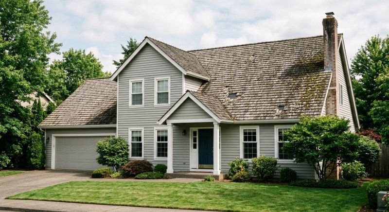 Wood Shingle Roof Replacement in Leonardtown, MD