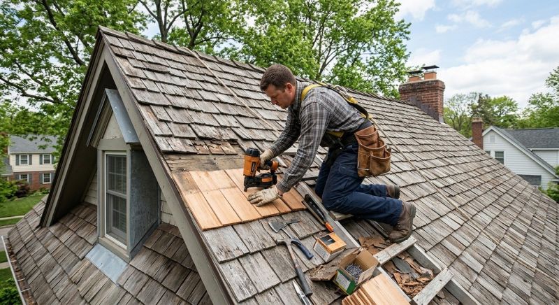 Wood Shingles Repair in Great Mills, MD
